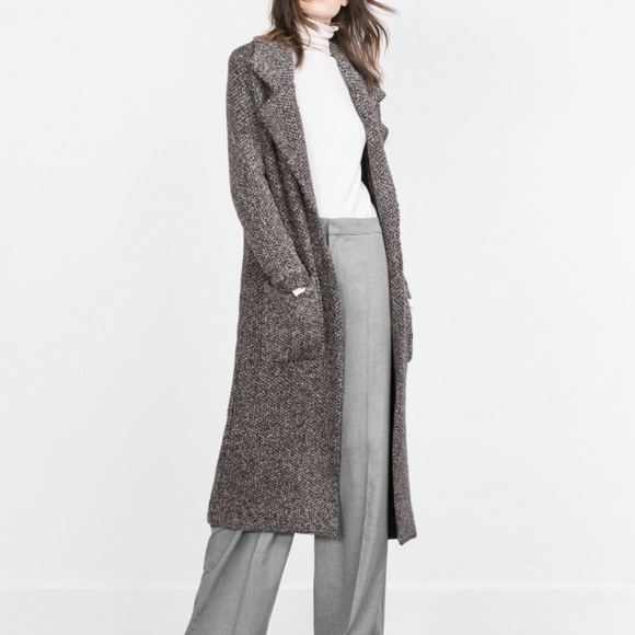 zara maxi cardigan